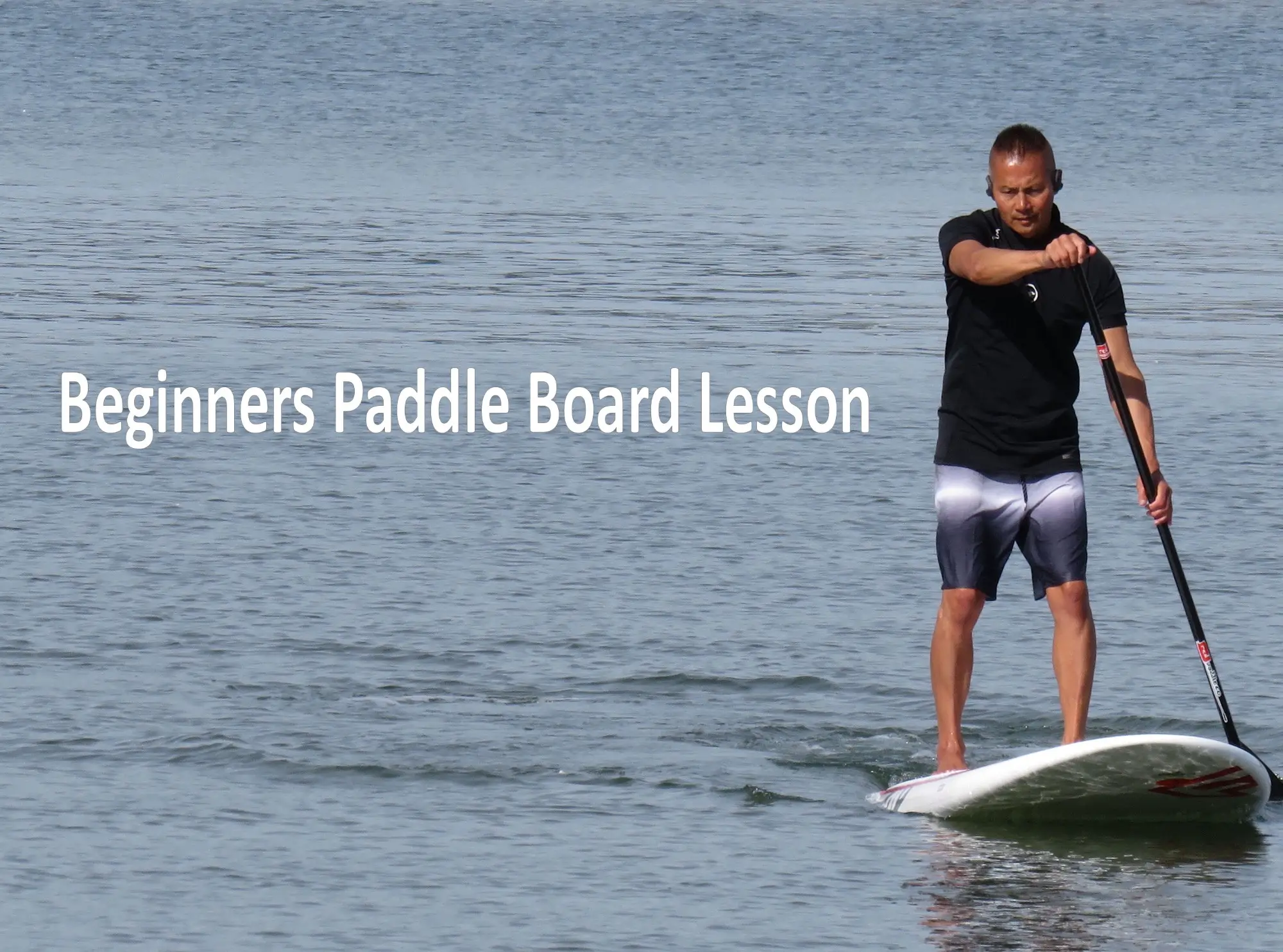 Exmouth SUP & Paddle Group Beginners Paddle Board Lesson 